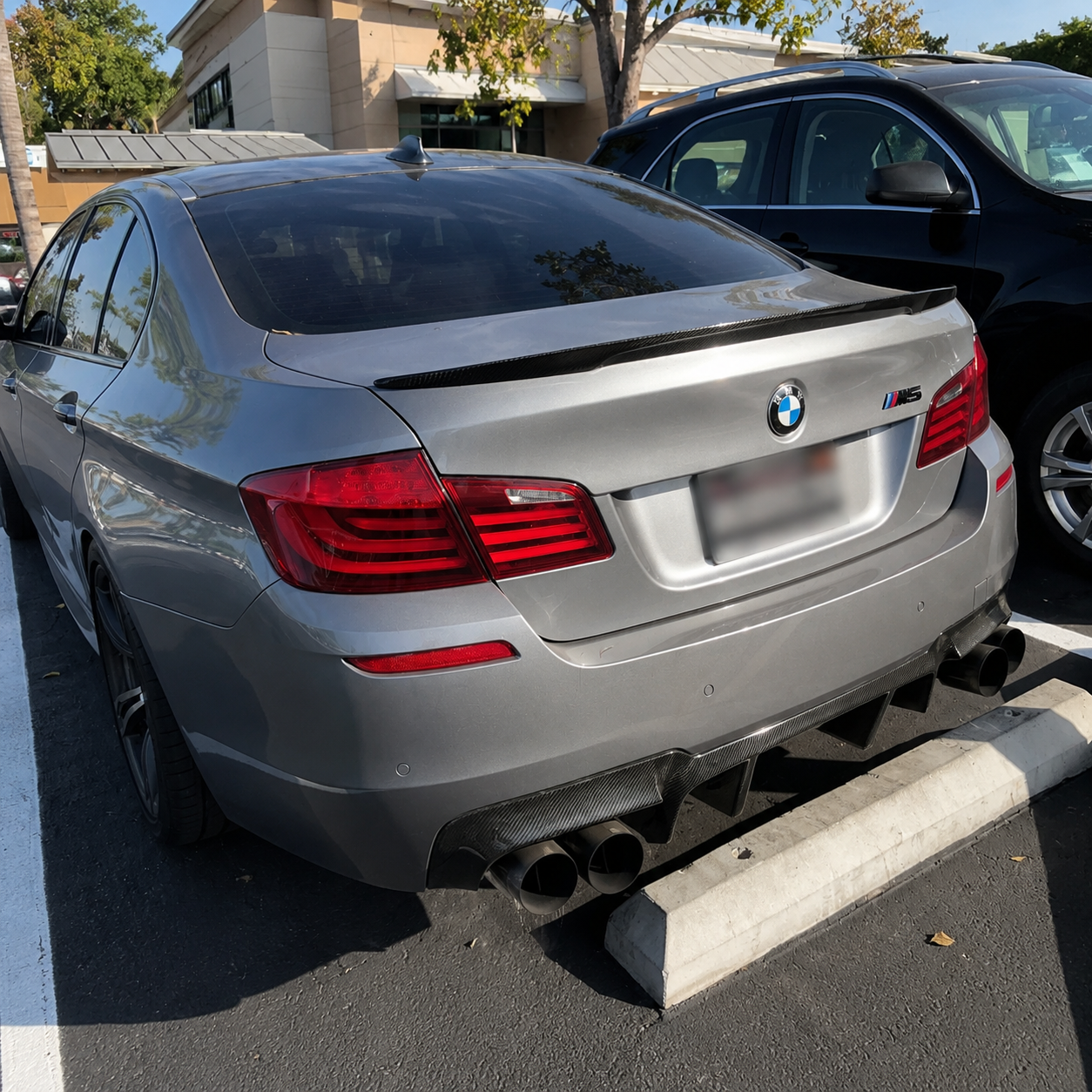 BMW Carbon Fiber M Performance Style Rear Spoiler for F10 5 Series & F10 M5