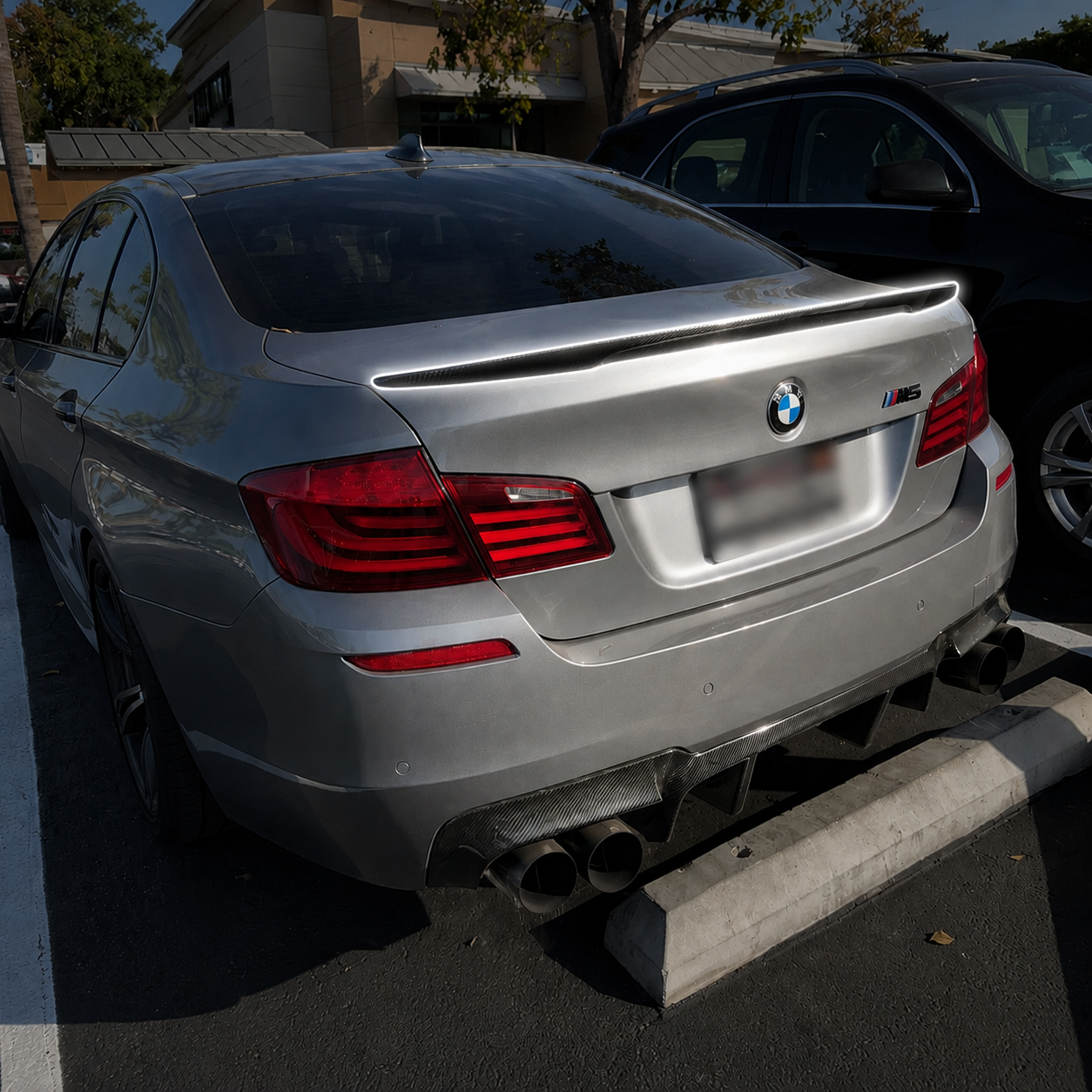 BMW Carbon Fiber M Performance Style Rear Spoiler for F10 5 Series & F10 M5