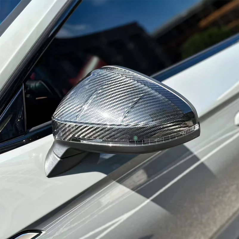Audi TAKD Pre-Preg Carbon Fiber Mirror Caps for B9 & B9.5