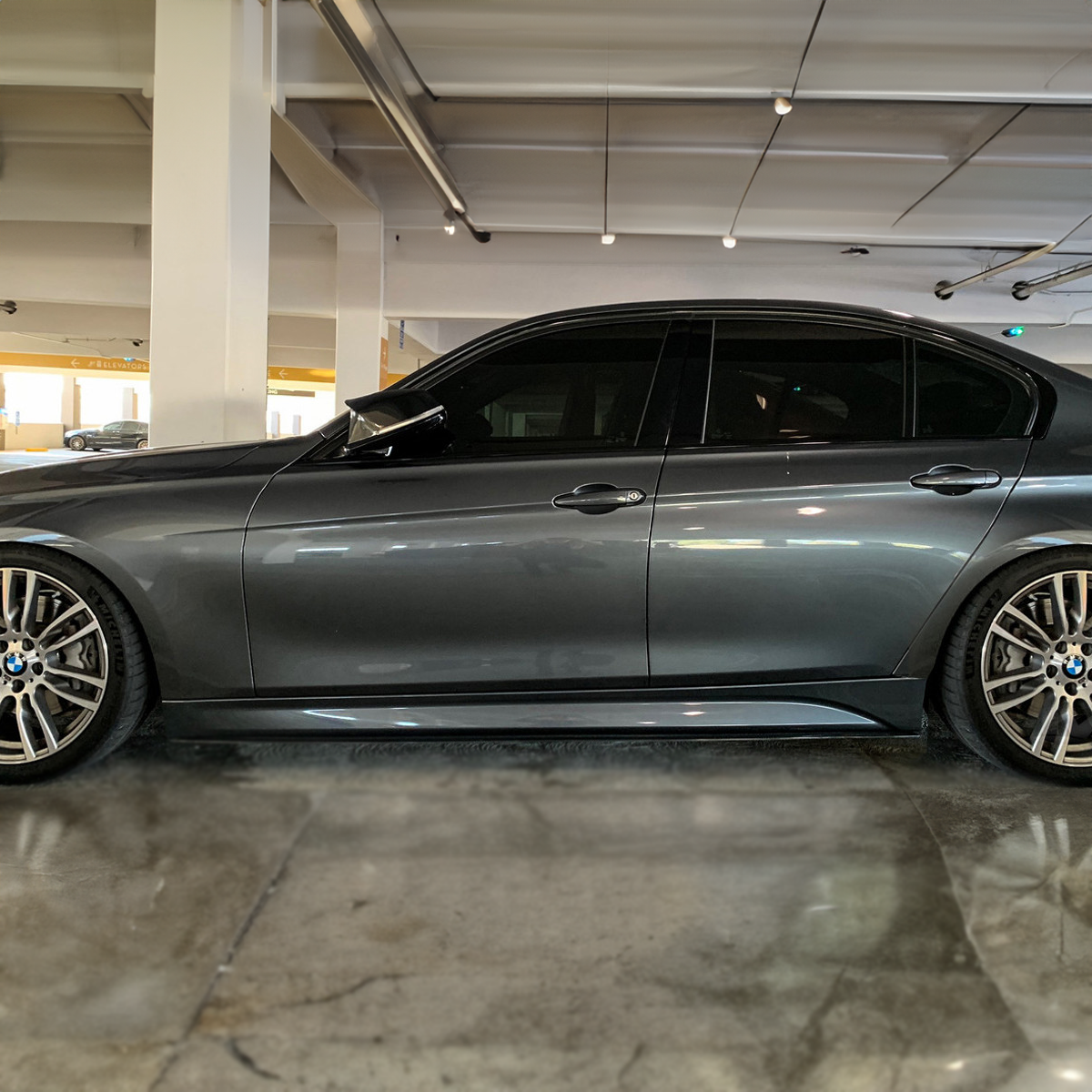 BMW Carbon Fiber M Performance Style Side Skirts for F30