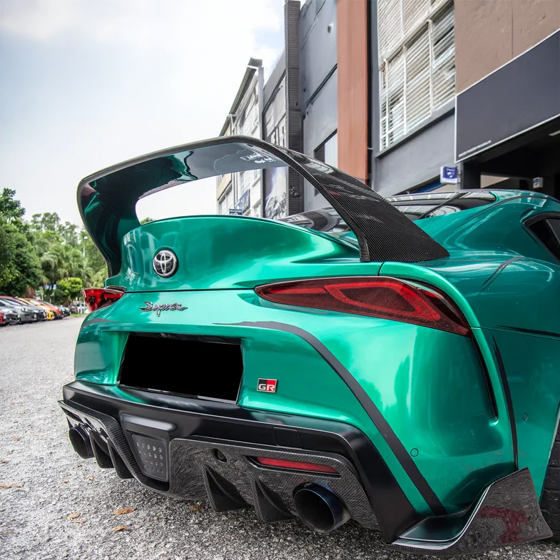 Toyota Carbon Fiber MB Style Rear Spoiler for Supra A90