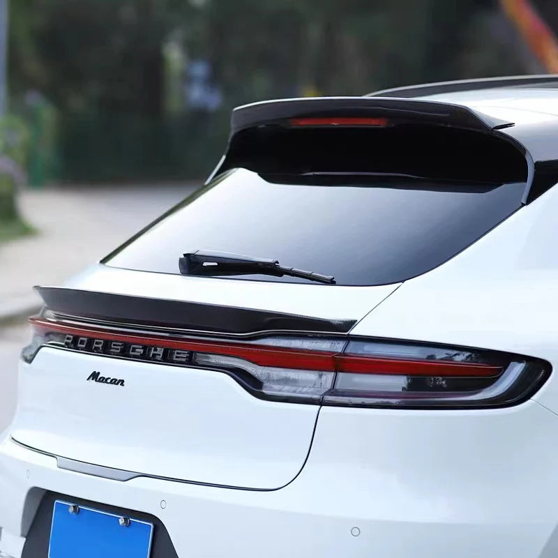 Porsche Carbon Fiber JSL Style Rear Middle Spoiler for Macan 2022-2024