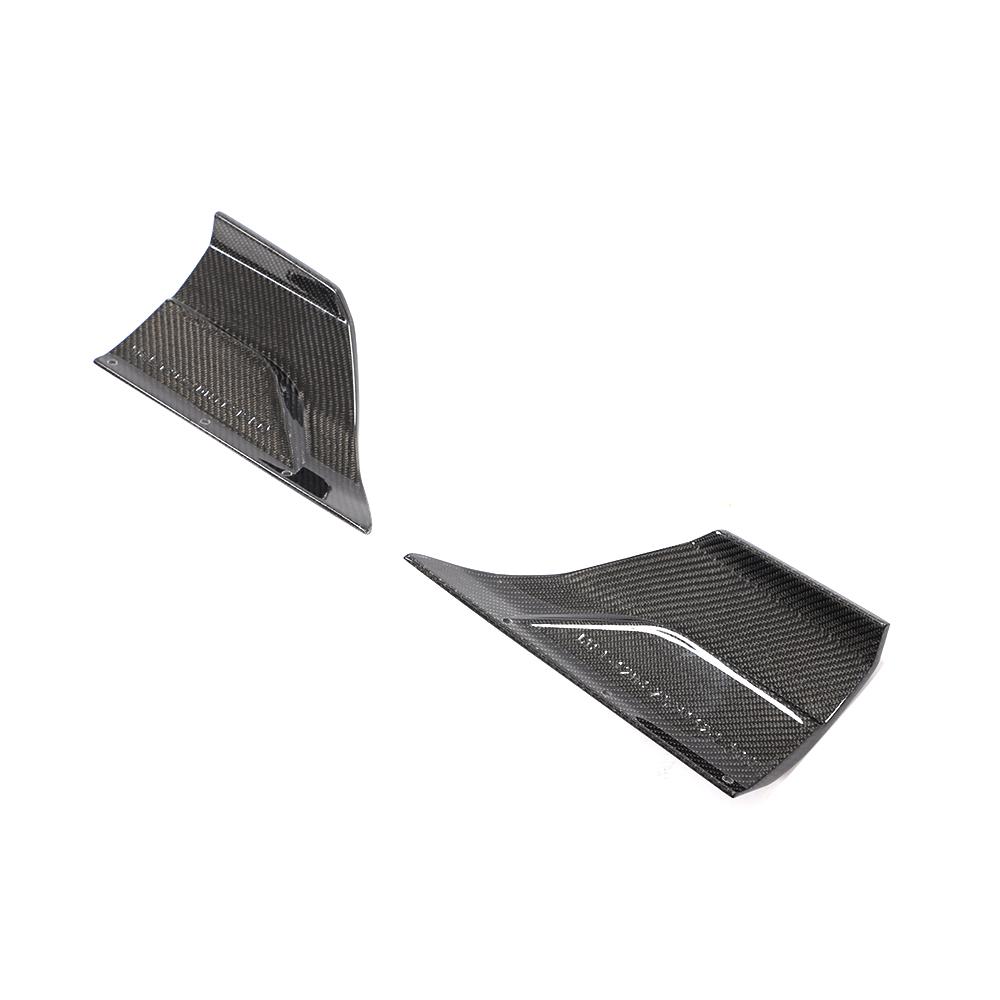 Audi Carbon Fiber Rear Bumper Spats for 8V RS3 FL