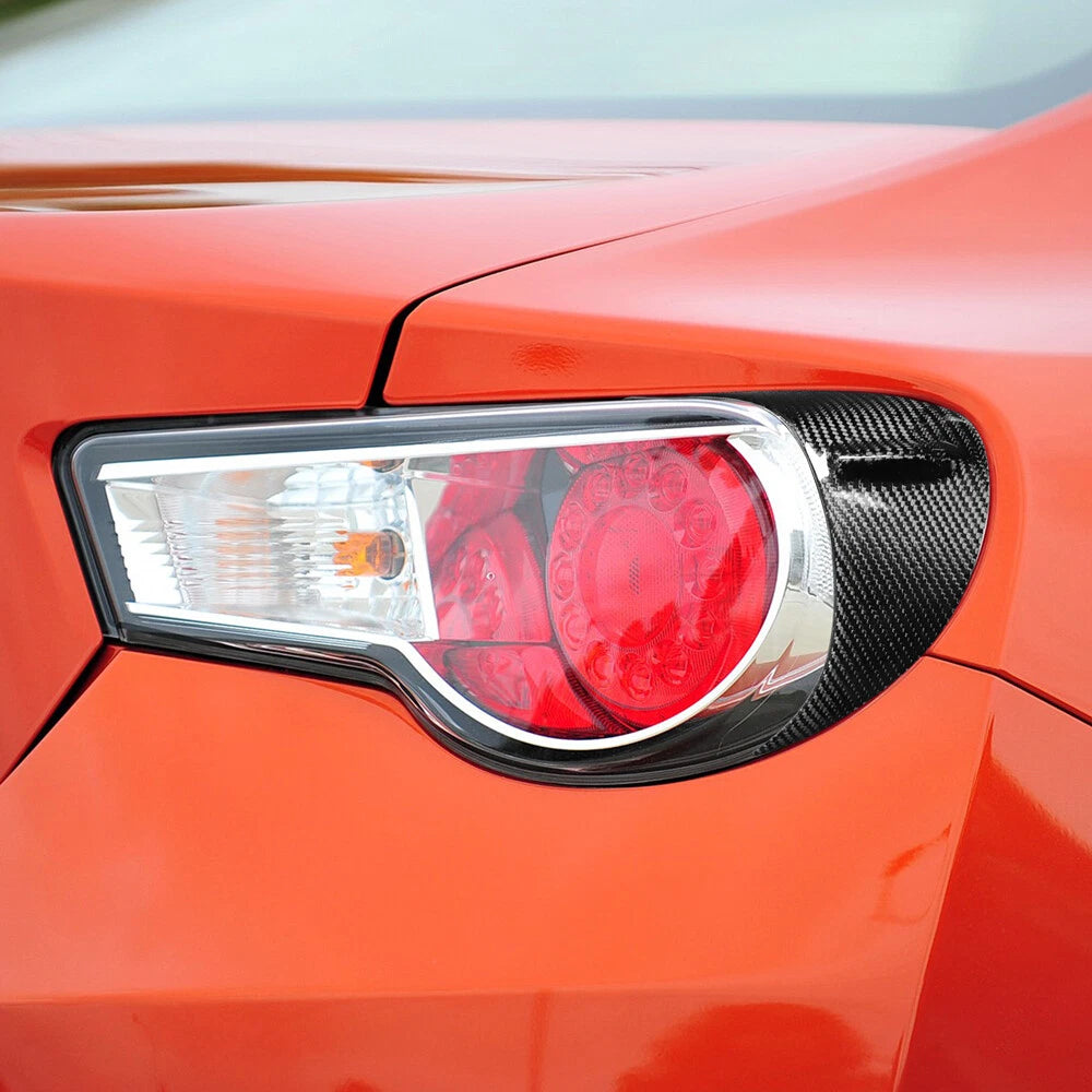 Toyota & Subaru Pre-Preg Carbon Fiber Tail Light Surrounds for ZN6/ZC6 GT86 & BRZ