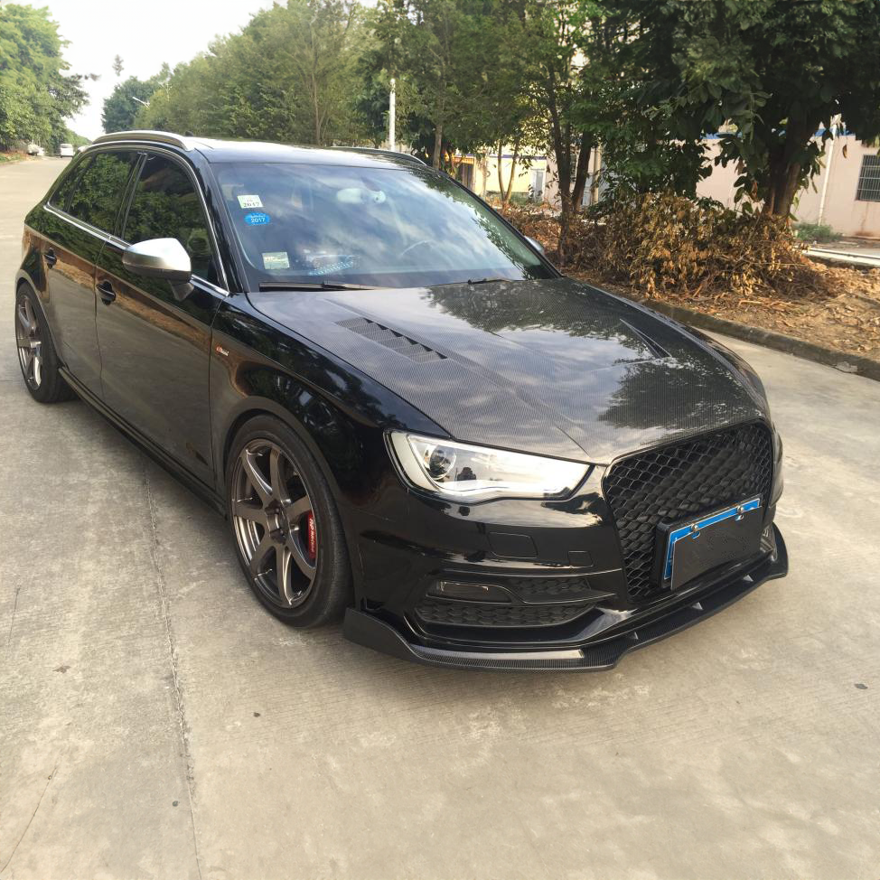 Audi Carbon Fiber Front Splitter for 8V Hatchback PFL