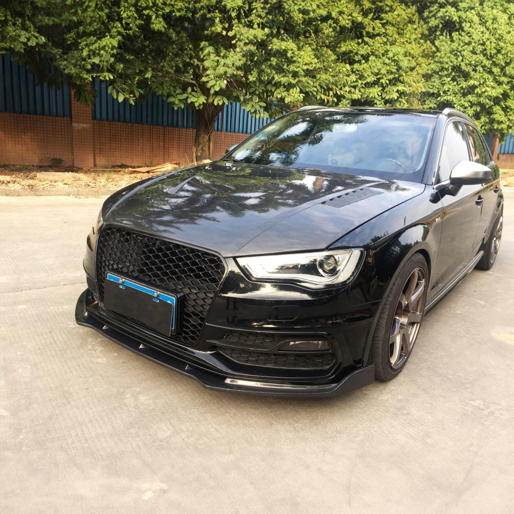 Audi Carbon Fiber Front Splitter for 8V Hatchback PFL