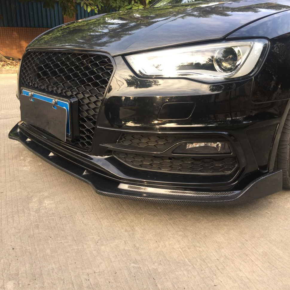 Audi Carbon Fiber Front Splitter for 8V Hatchback PFL