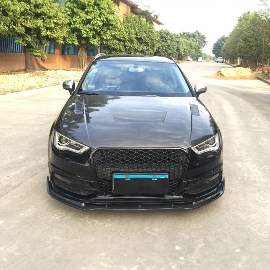 Audi Carbon Fiber Front Splitter for 8V Hatchback PFL