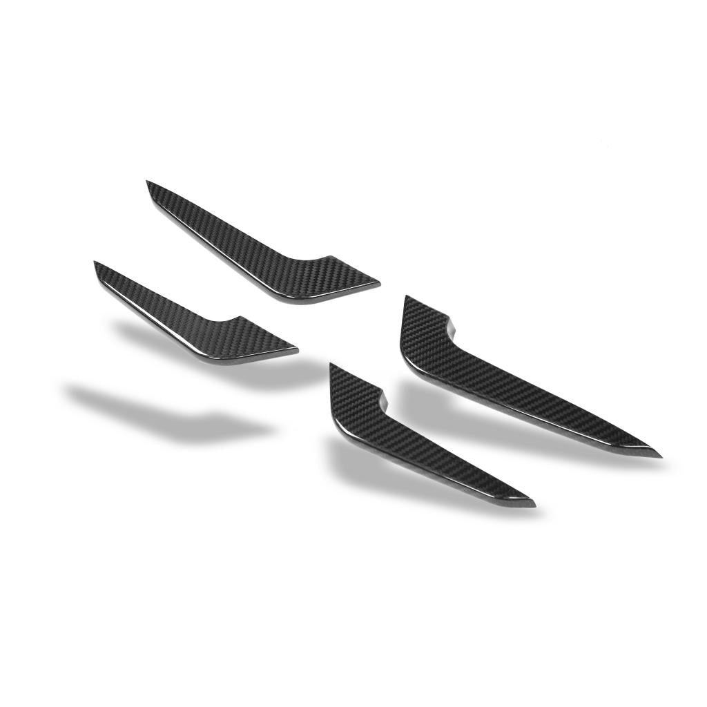 Audi Pre-Preg Carbon Fiber Front Canards for 8Y RS3 PFL