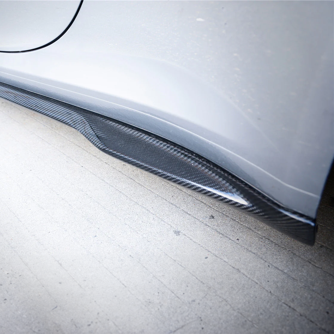 Porsche Pre-Preg Carbon Fiber WP Style Side Skirts for 992 911 Carrera