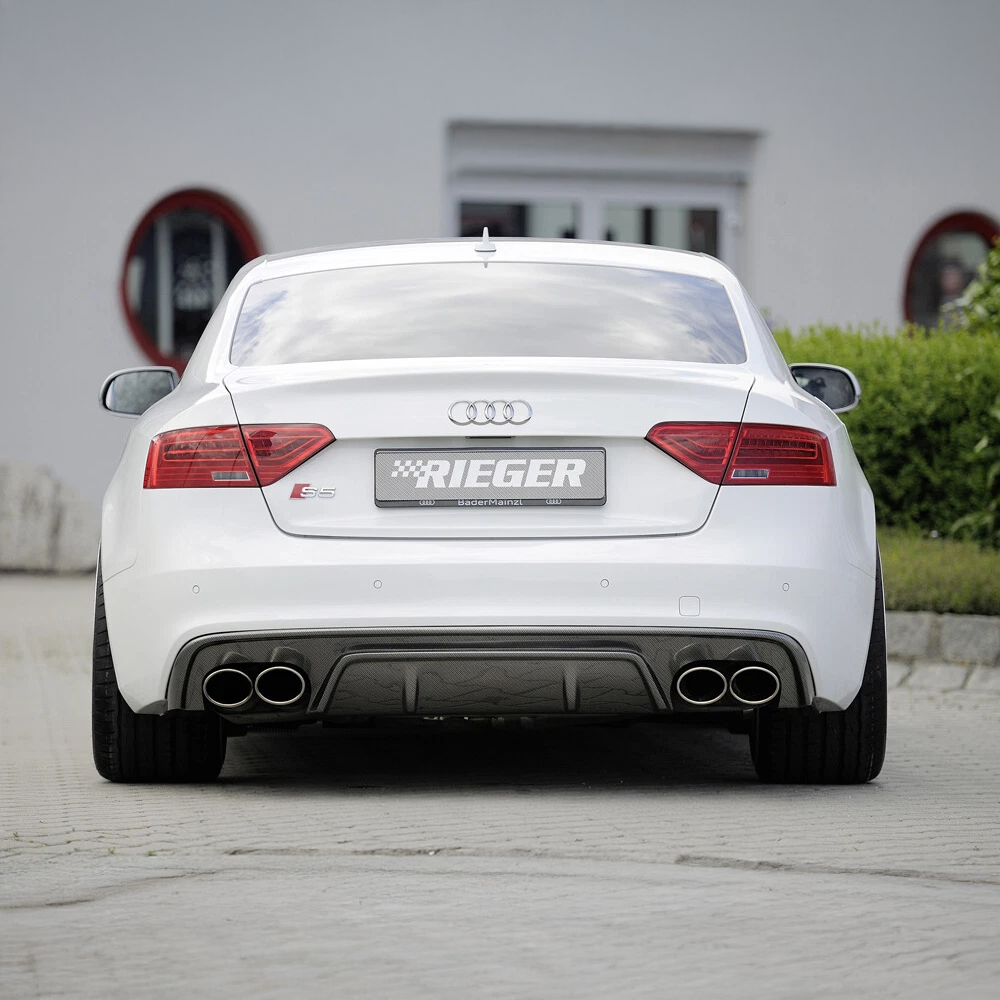 Audi Carbon Fiber Rieger Style Rear Diffuser for B8.5 A5 & S5