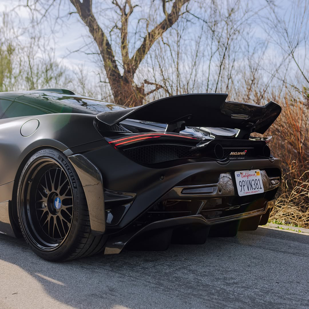 McLaren Pre-Preg Carbon Fiber Ryft Style Rear Spoiler for 720S