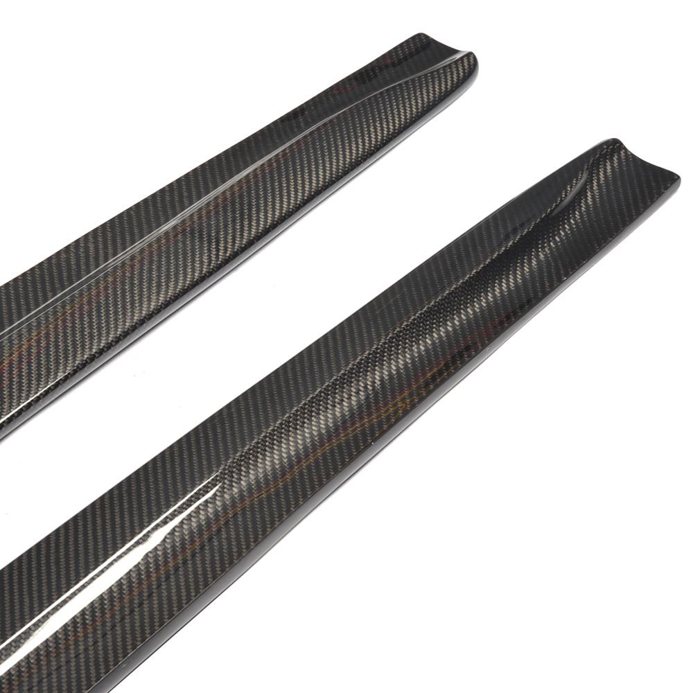 BMW Carbon Fiber M Performance Style Side Skirts for E82 1M
