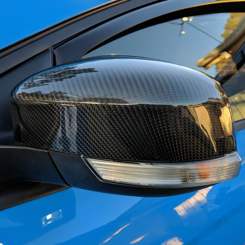 Ford Carbon Fiber Mirror Caps for MK3 Focus