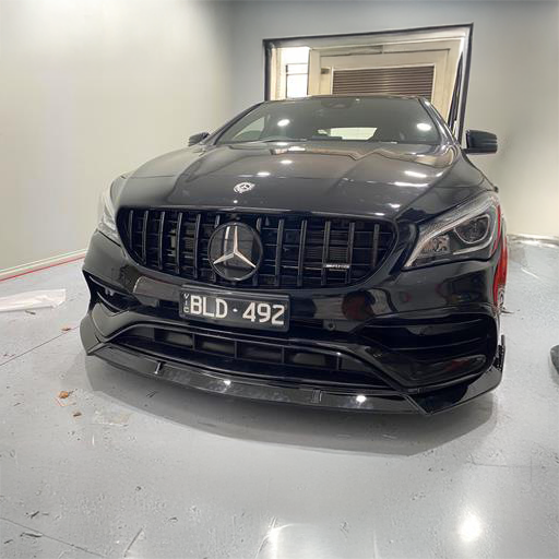 Mercedes Brabus Style Front Splitter for CLA W117 FL