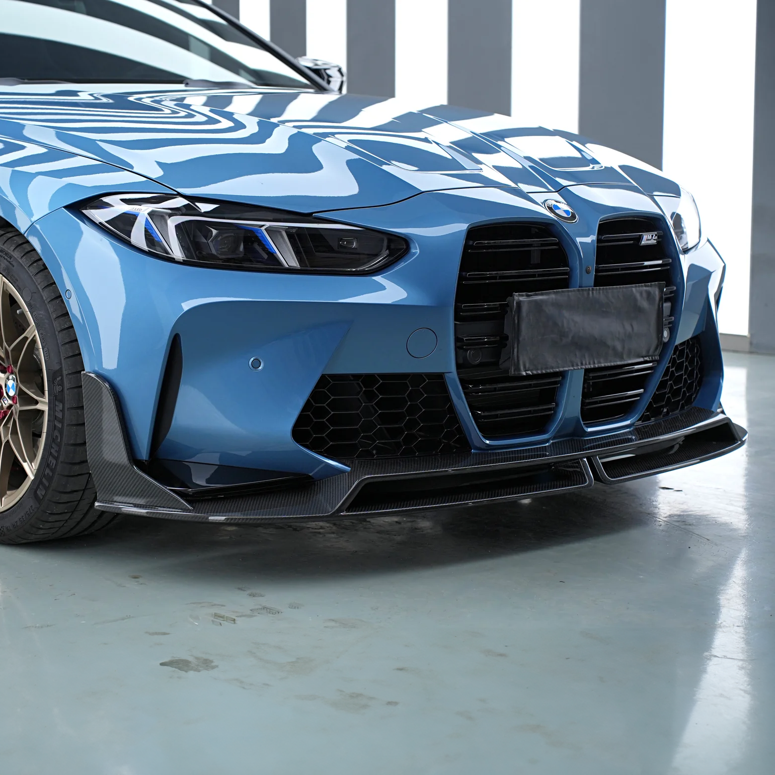 BMW Empero Designs V2 Pre-Preg Carbon Fiber Front Splitter for G80 M3 & G82 M4