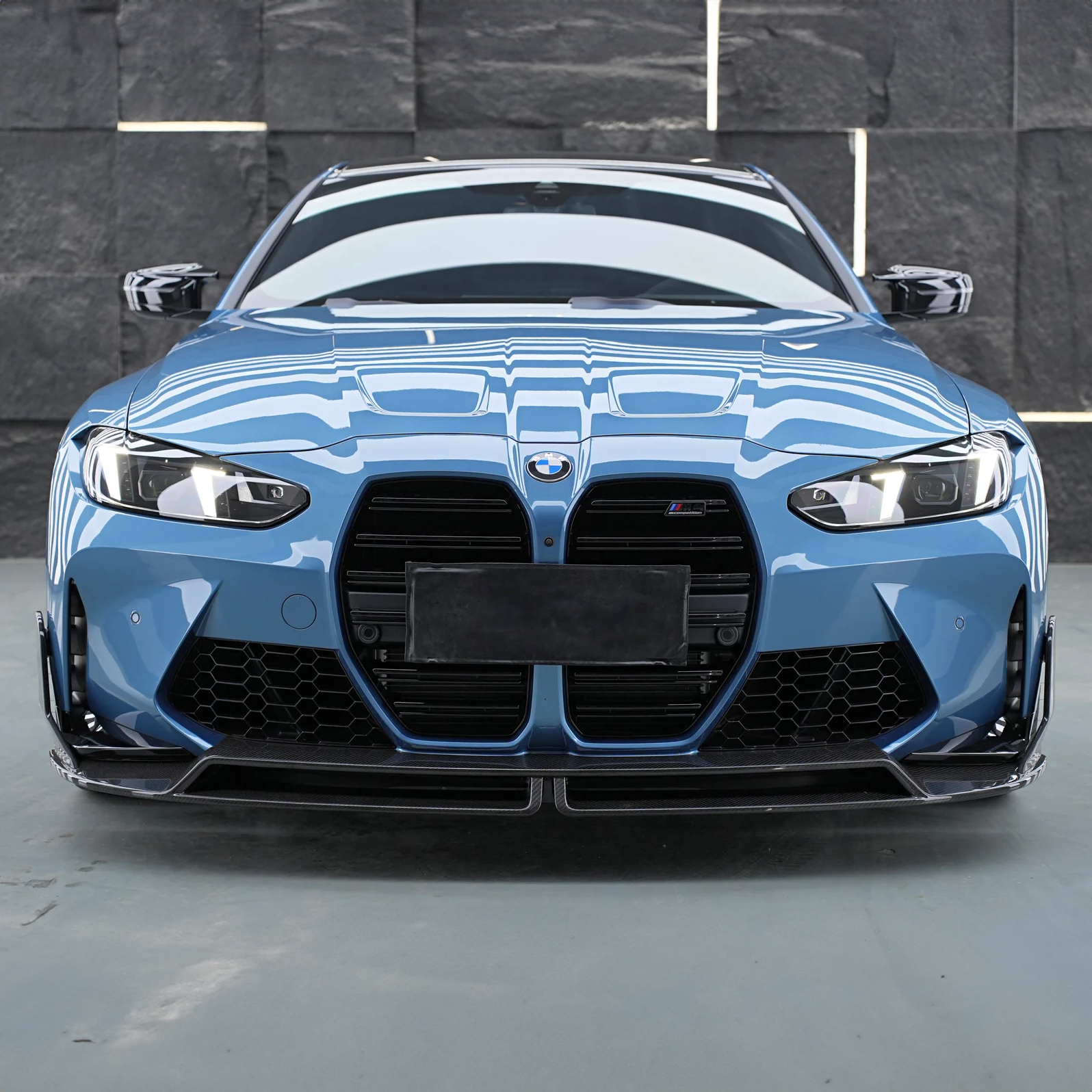 BMW Empero Designs V2 Pre-Preg Carbon Fiber Front Splitter for G80 M3 & G82 M4