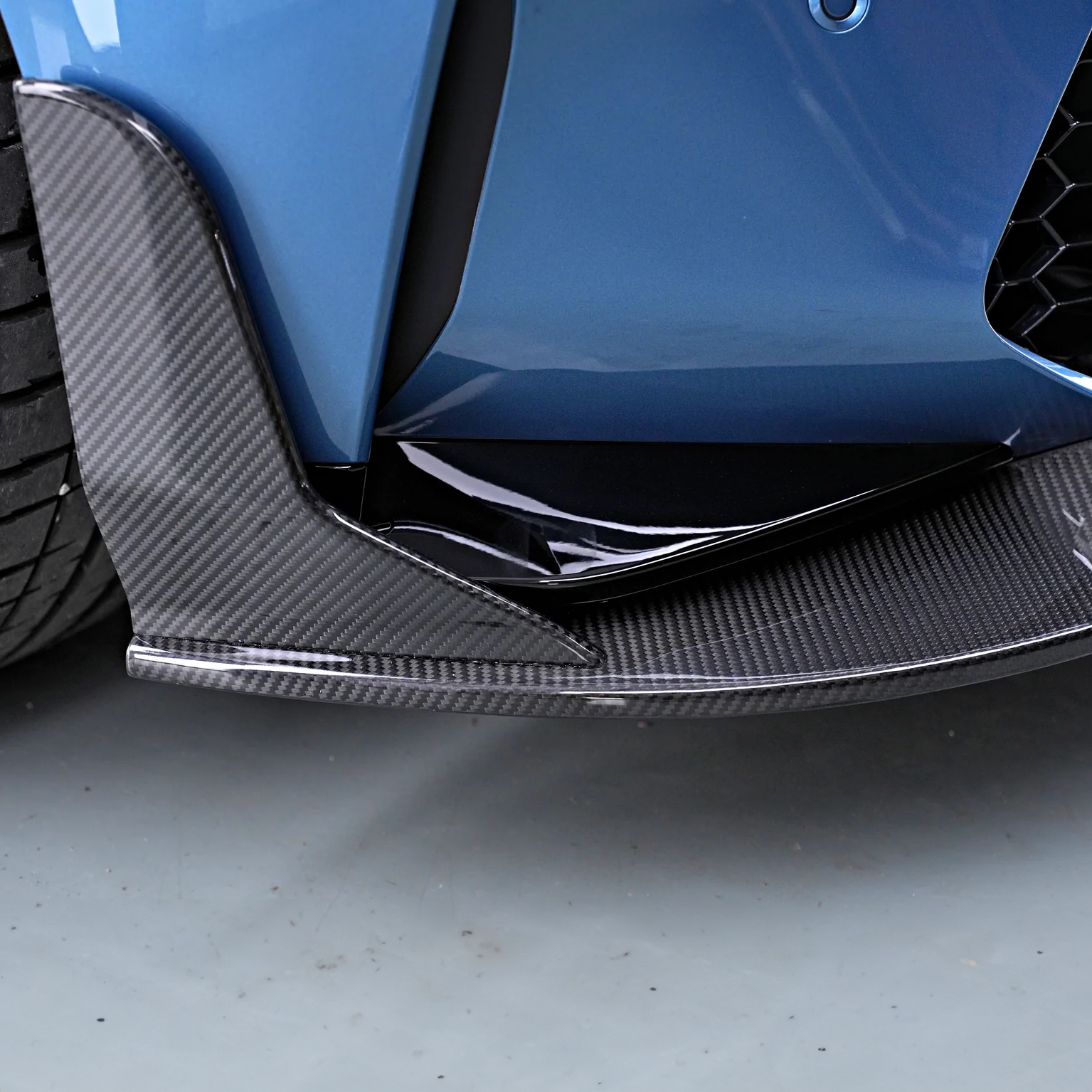 BMW Empero Designs V2 Pre-Preg Carbon Fiber Front Splitter for G80 M3 & G82 M4