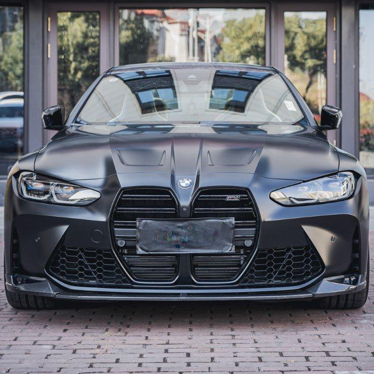 BMW Pre-Preg Carbon Fiber JSL Style Front Splitter for G80 M3 & G82 M4
