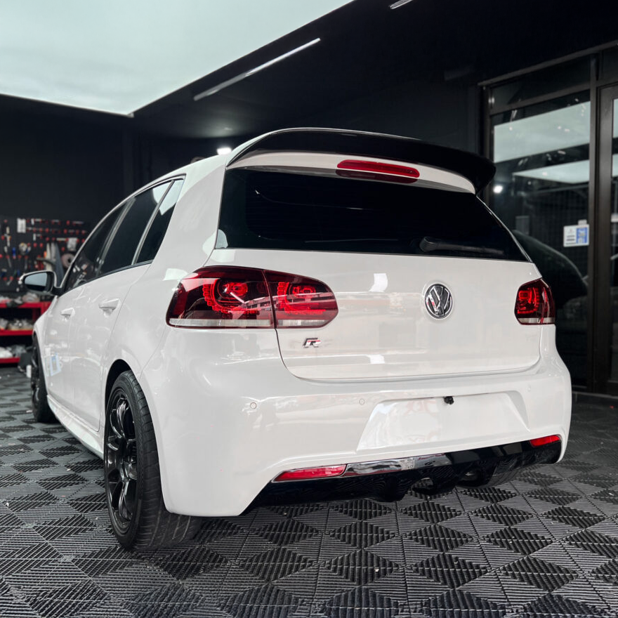 Volkswagen Carbon Fiber Revozport Style Rear Spoiler for Golf MK6 TSI