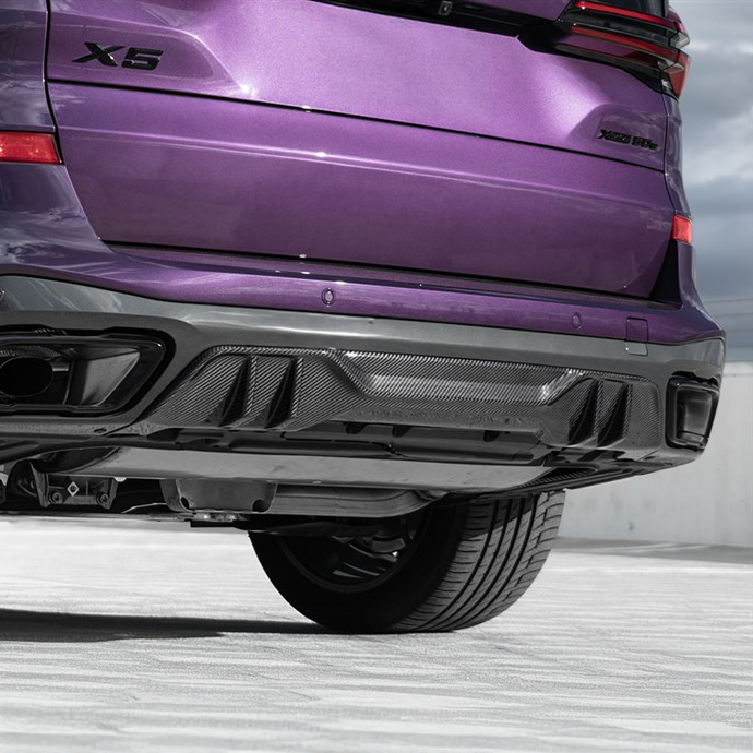 BMW Pre-Preg Carbon Fiber M Performance Style Rear Diffuser for G05 Pre-LCI