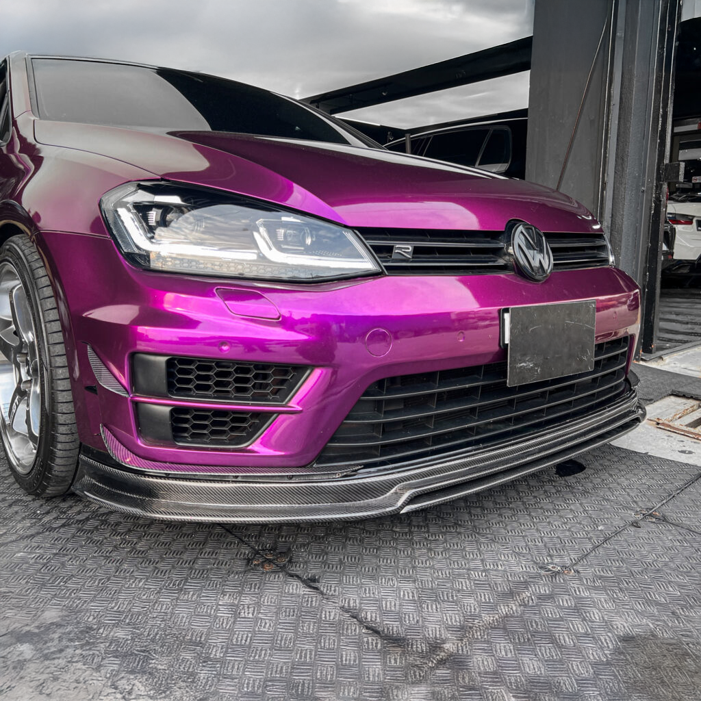 Volkswagen Carbon Fiber RevoZport Front Splitter for Golf MK7