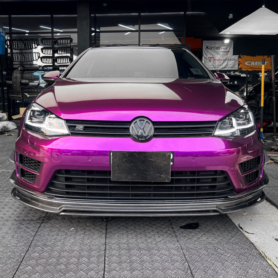 Volkswagen Carbon Fiber RevoZport Front Splitter for Golf MK7