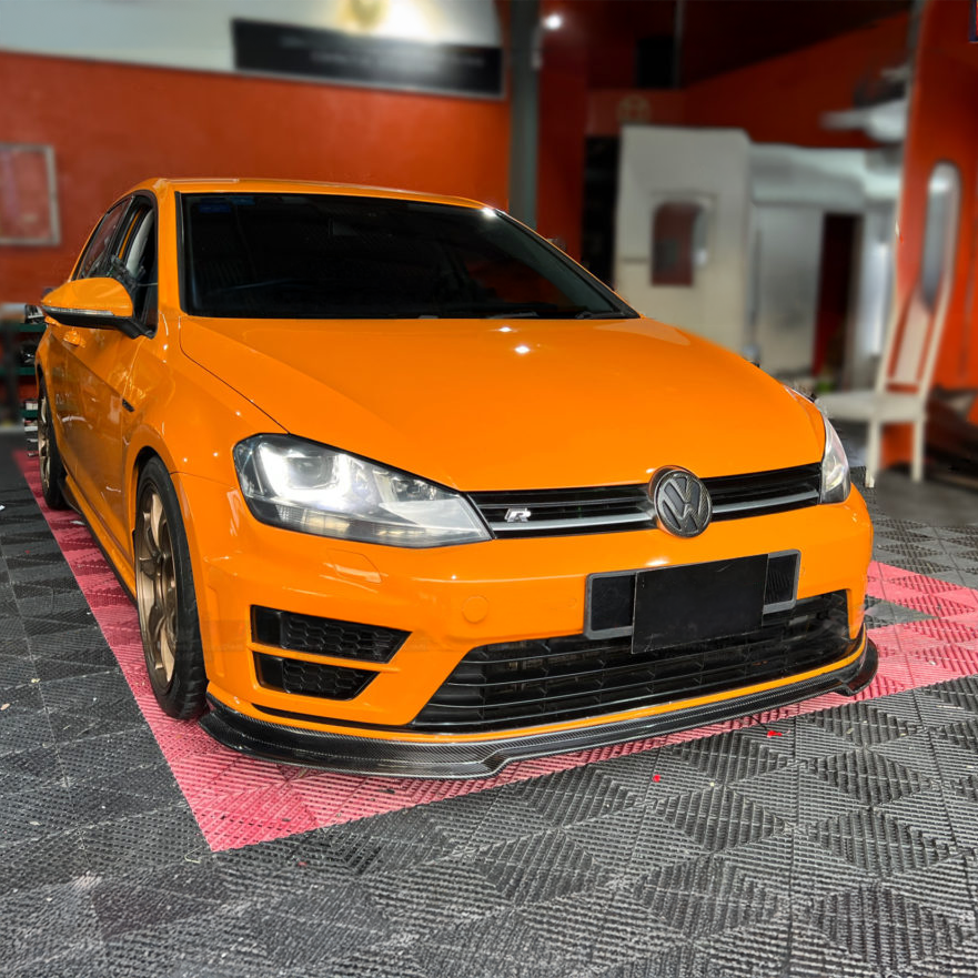 Volkswagen Carbon Fiber RevoZport Front Splitter for Golf MK7
