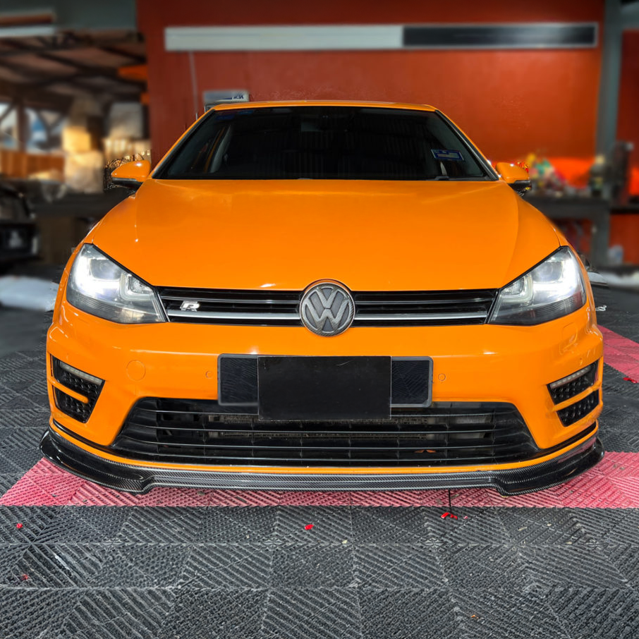 Volkswagen Carbon Fiber RevoZport Front Splitter for Golf MK7