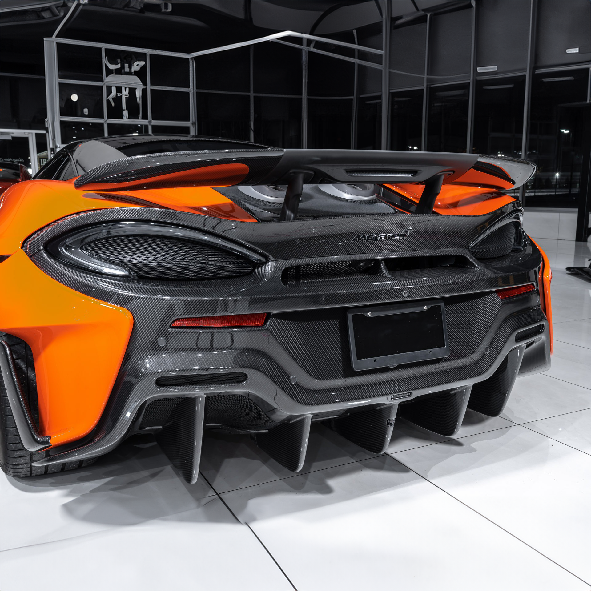 McLaren Pre-Preg Carbon Fiber 600LT Style Rear Spoiler for 540C & 570GT & 570S