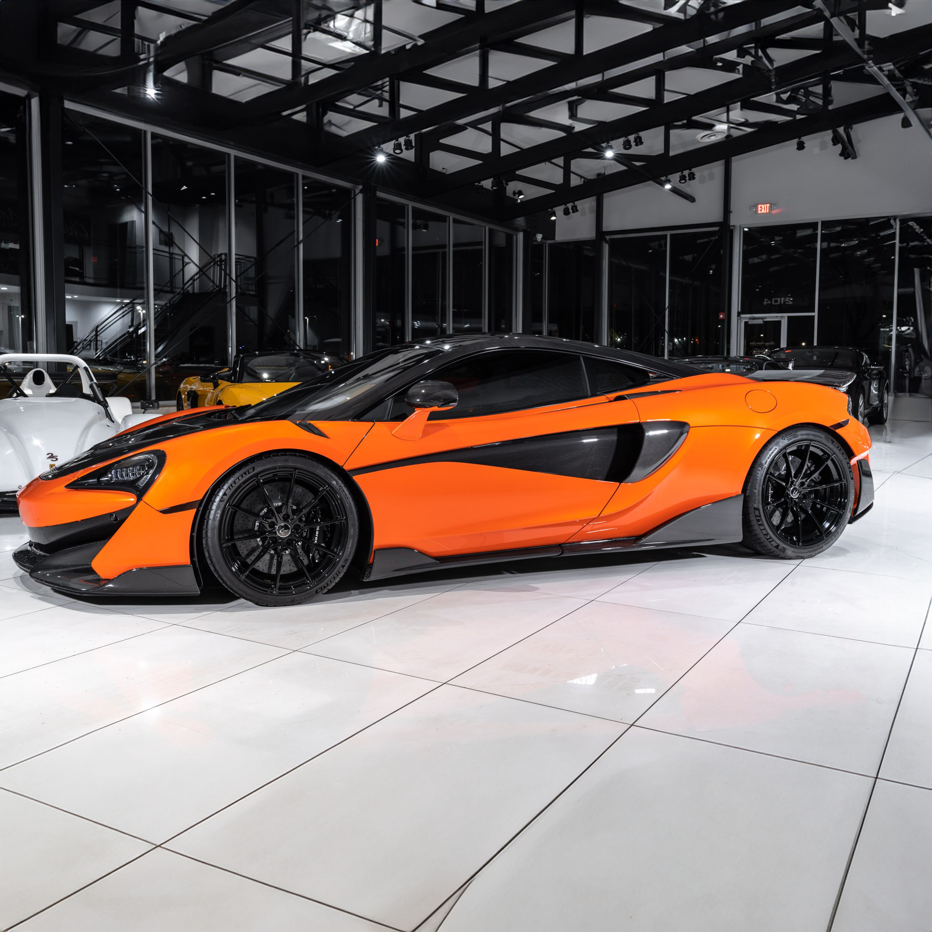 McLaren Pre-Preg Carbon Fiber 600LT Style Side Skirts for 540C & 570GT & 570S