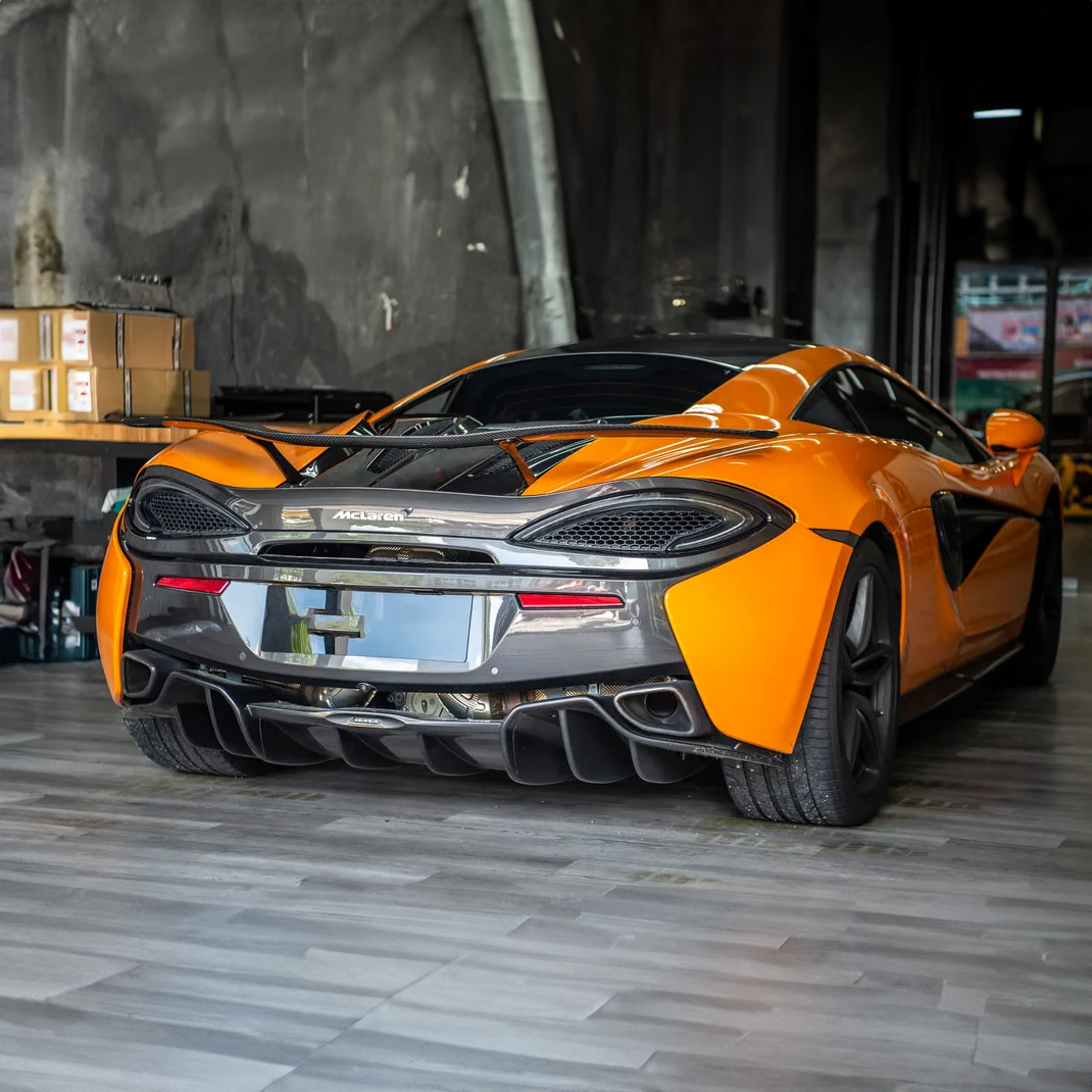 McLaren Pre-Preg Carbon Fiber Novitec Style Rear Spoiler for 540C & 570GT & 570S