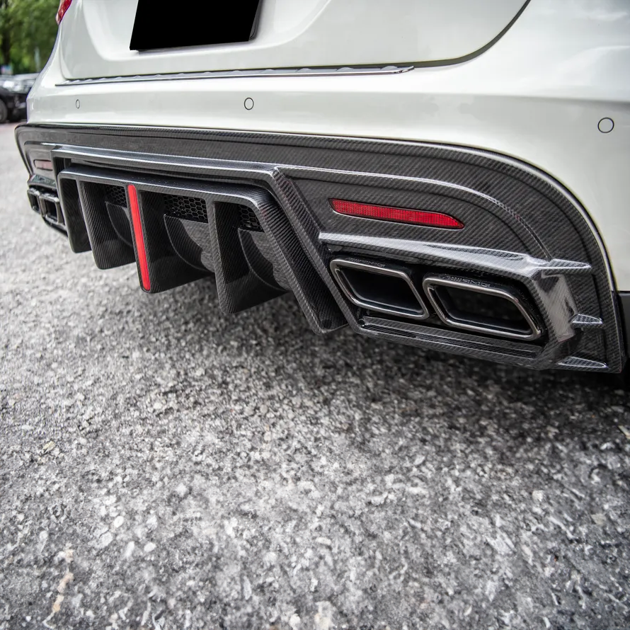Mercedes Carbon Fiber Rear Diffuser for X156