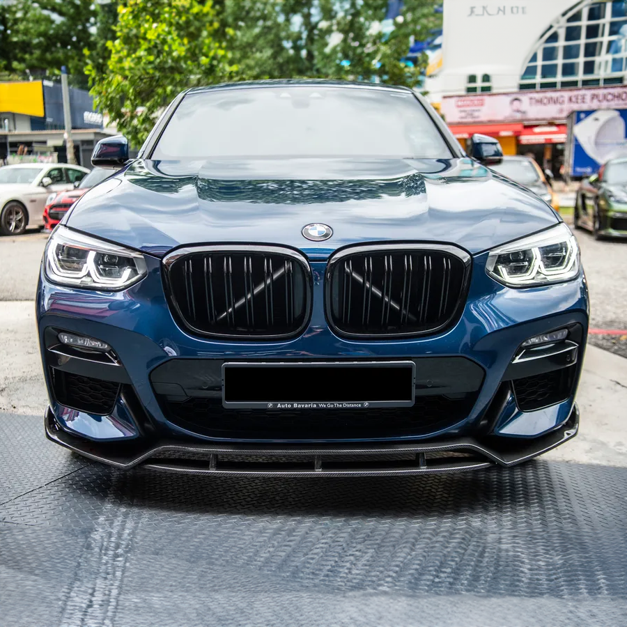 BMW Carbon Fiber M Style Front Splitter for G01 & G02 Pre-LCI