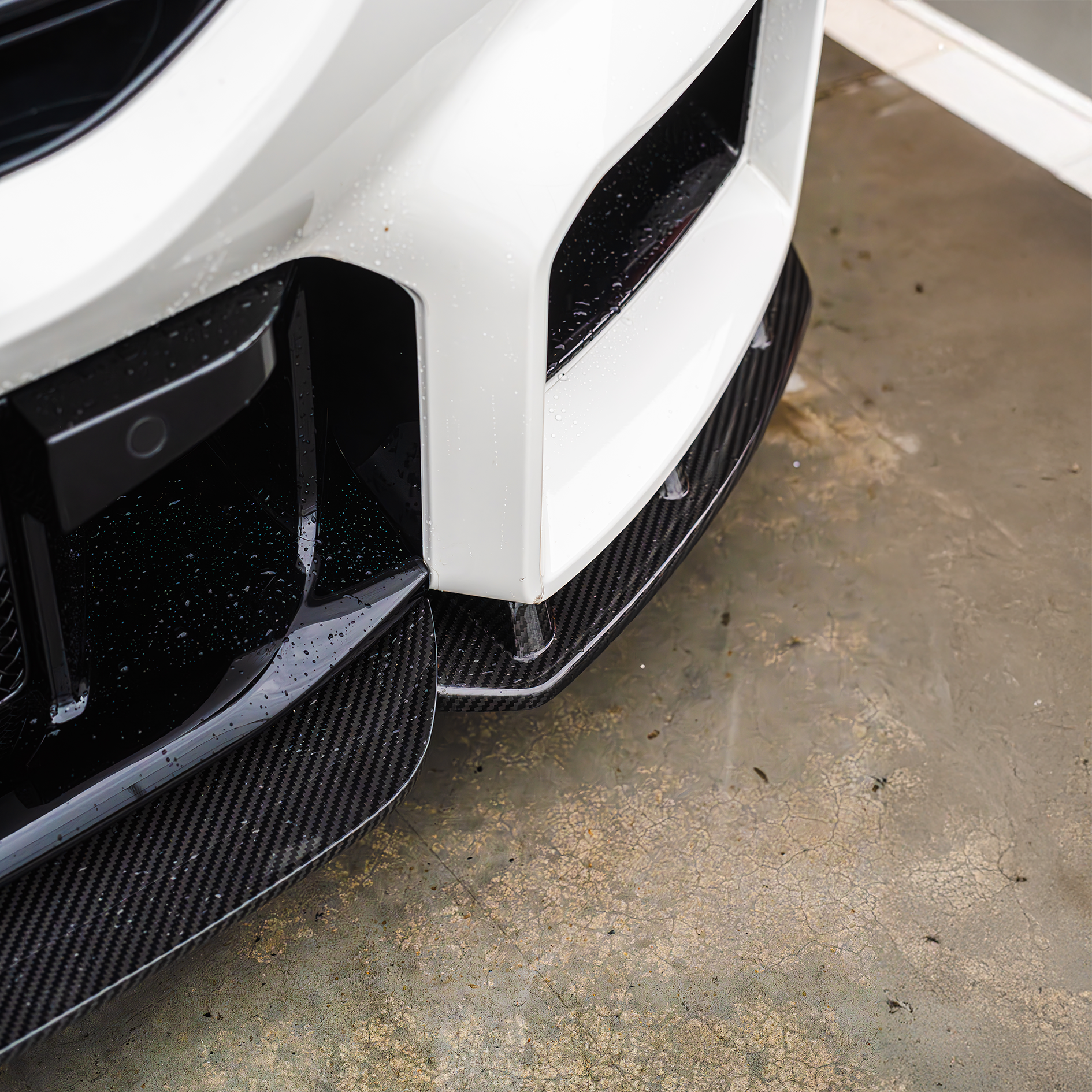 BMW Pre-Preg Carbon Fiber Empero Designs Front Splitter for G87 M2