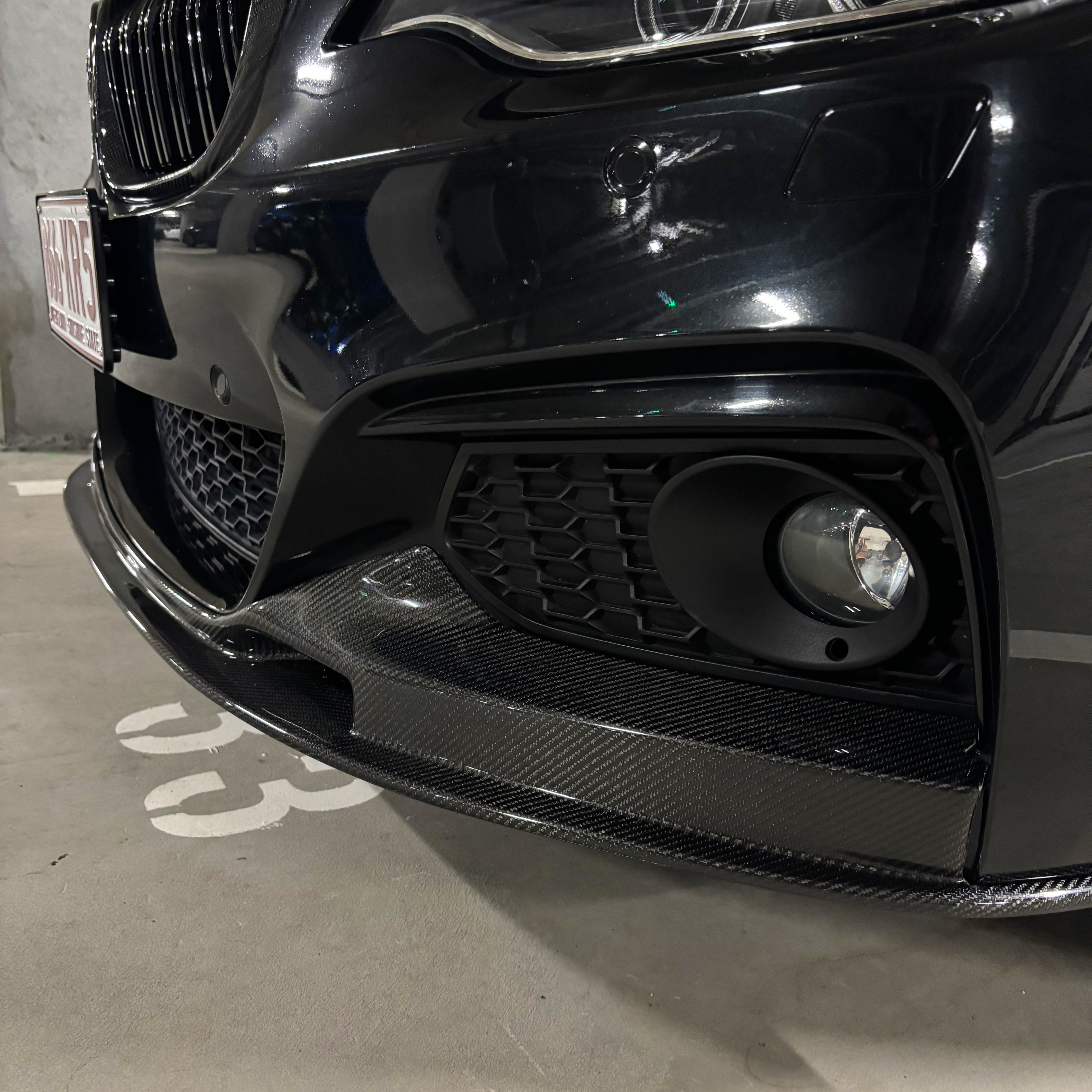 BMW Empero Designs Carbon Fiber Front Splitter for F22