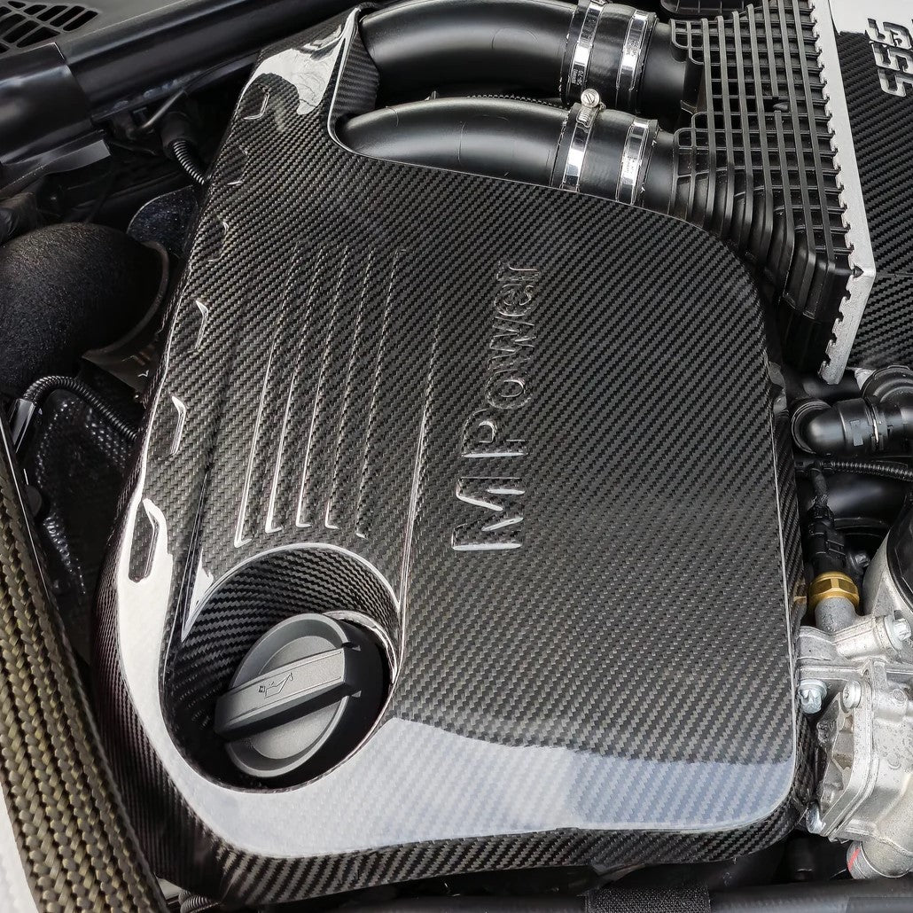 BMW Carbon Fiber Engine Cover for F80 M3 & F82 M4 & F87 M2C