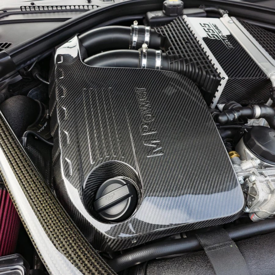 BMW Carbon Fiber Engine Cover for F80 M3 & F82 M4 & F87 M2C