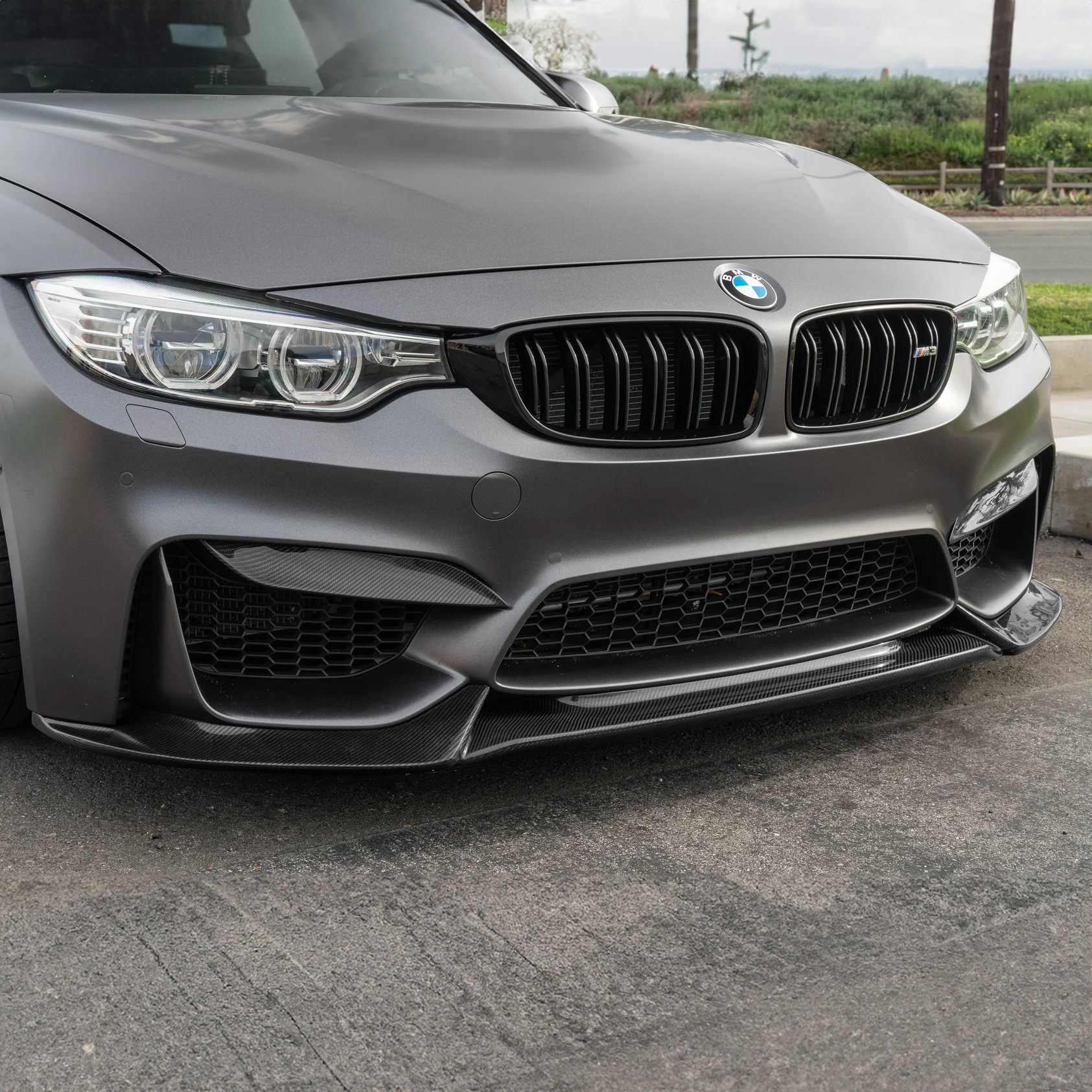 BMW Carbon Fiber VRS Style Front Splitter for F80 M3 & F82 M4