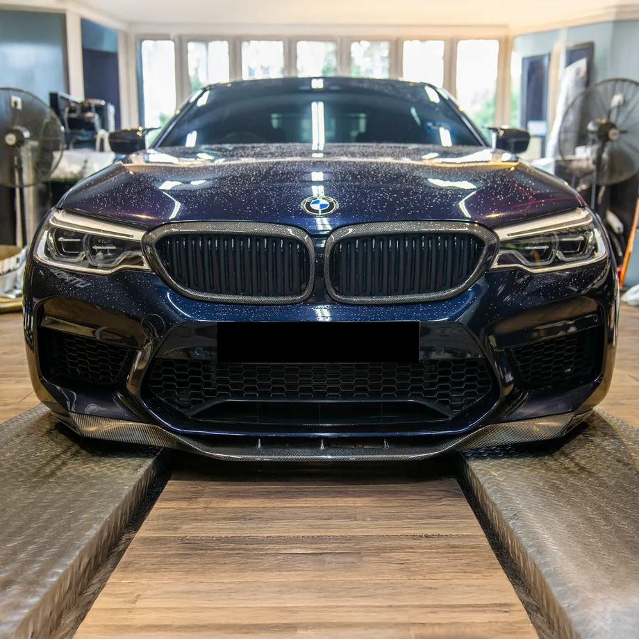 BMW Carbon Fiber RKP Style Front Splitter for F90 M5 Pre-LCI