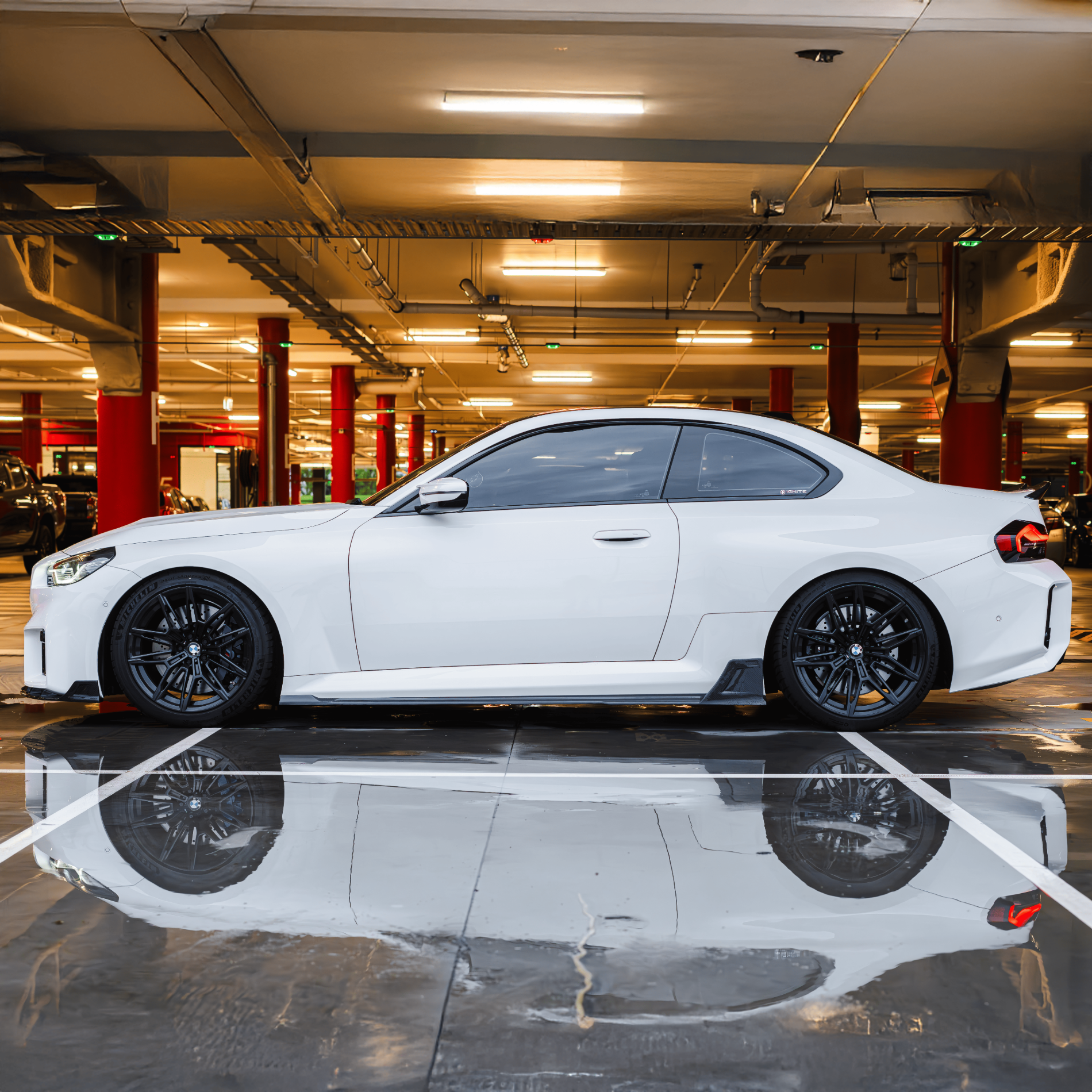 BMW Pre-Preg Carbon Fiber Empero Designs Side Skirts for G87 M2