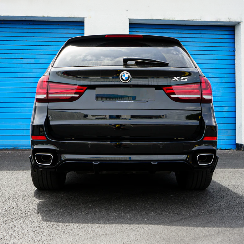 BMW Gloss Black M Performance Style Rear Diffuser for F15