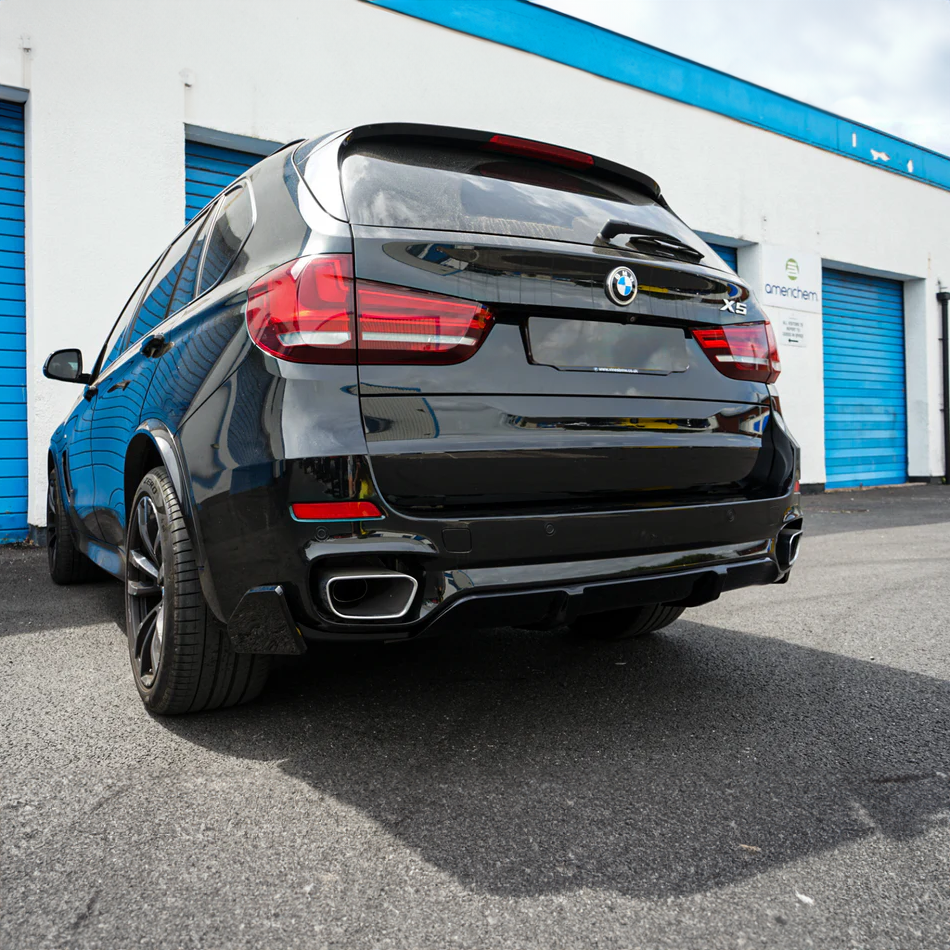 BMW Gloss Black M Performance Style Rear Diffuser for F15