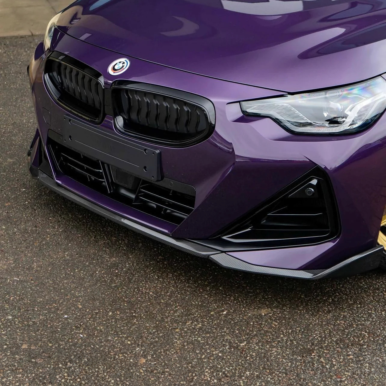 BMW Carbon Fiber M Performance Style Front Splitter for G42