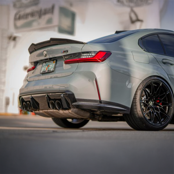 BMW Pre-Preg Carbon Fiber OEM Style Rear Bumper Spats for G80 M3 & G82 M4