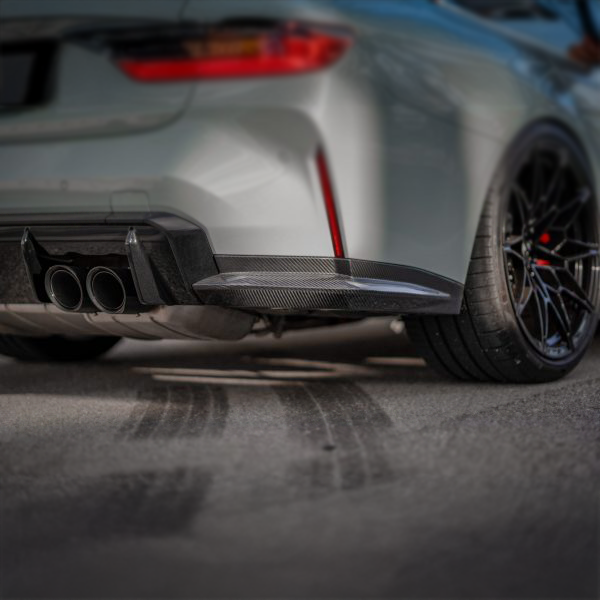 BMW Pre-Preg Carbon Fiber OEM Style Rear Bumper Spats for G80 M3 & G82 M4