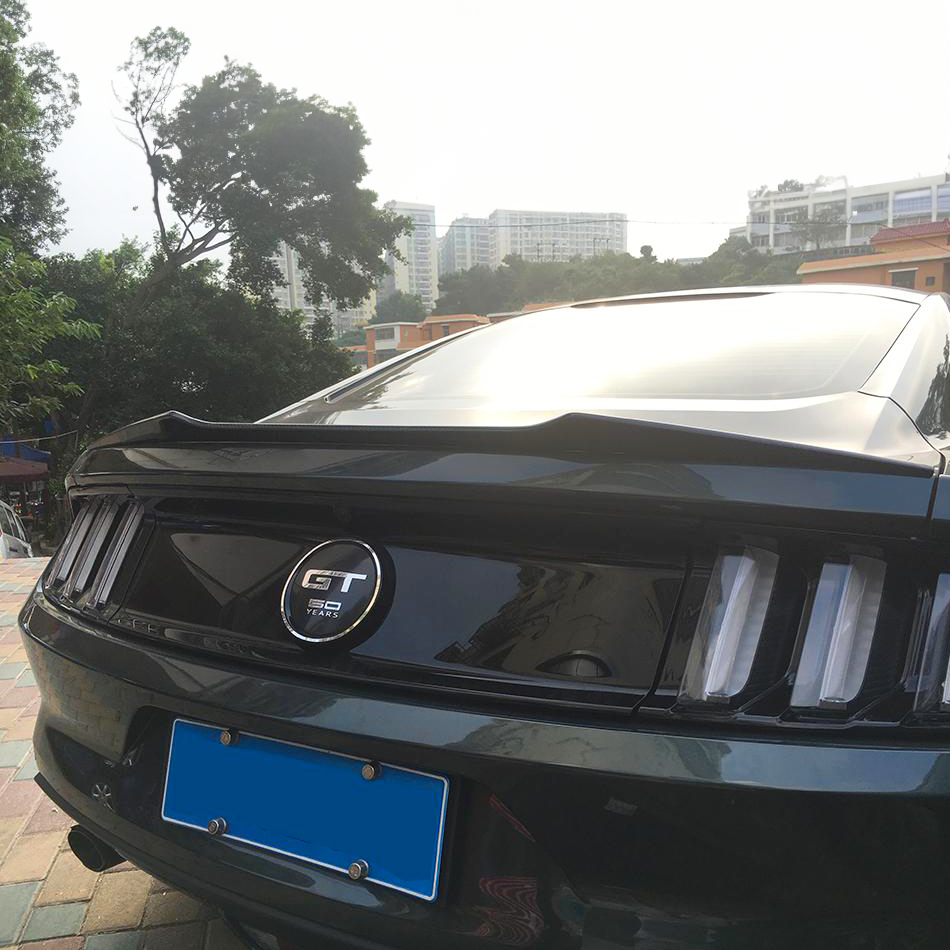 Ford Carbon Fiber Suforce Style Rear Spoiler for Mustang 2015-2023