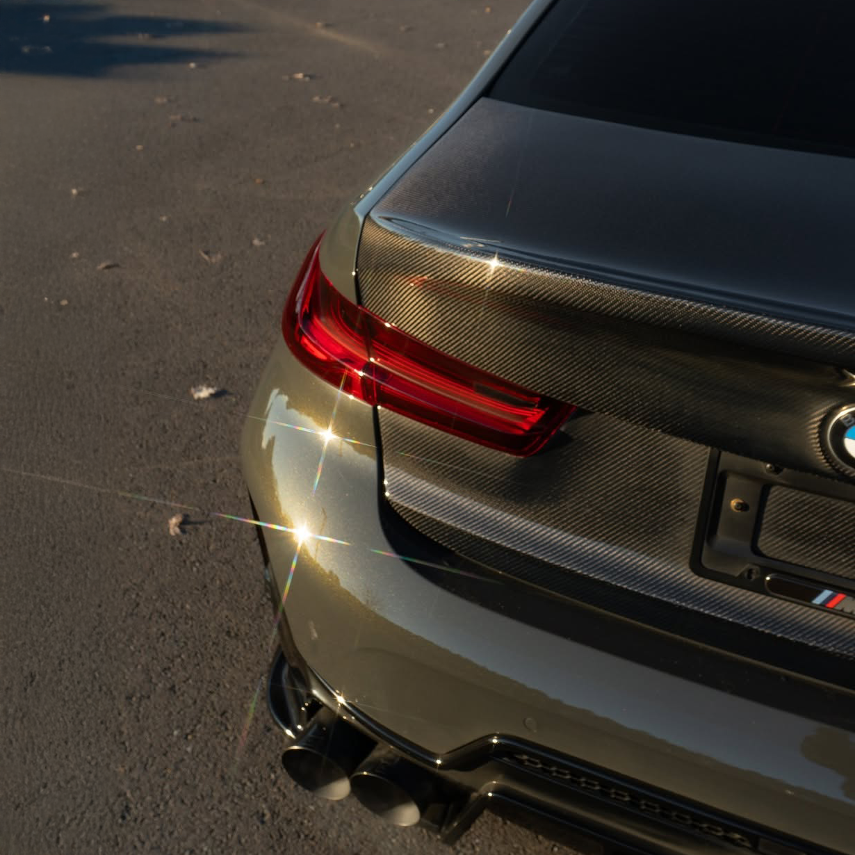 BMW Carbon Fiber Rear Bootlid Trunk for G80 M3 & G20