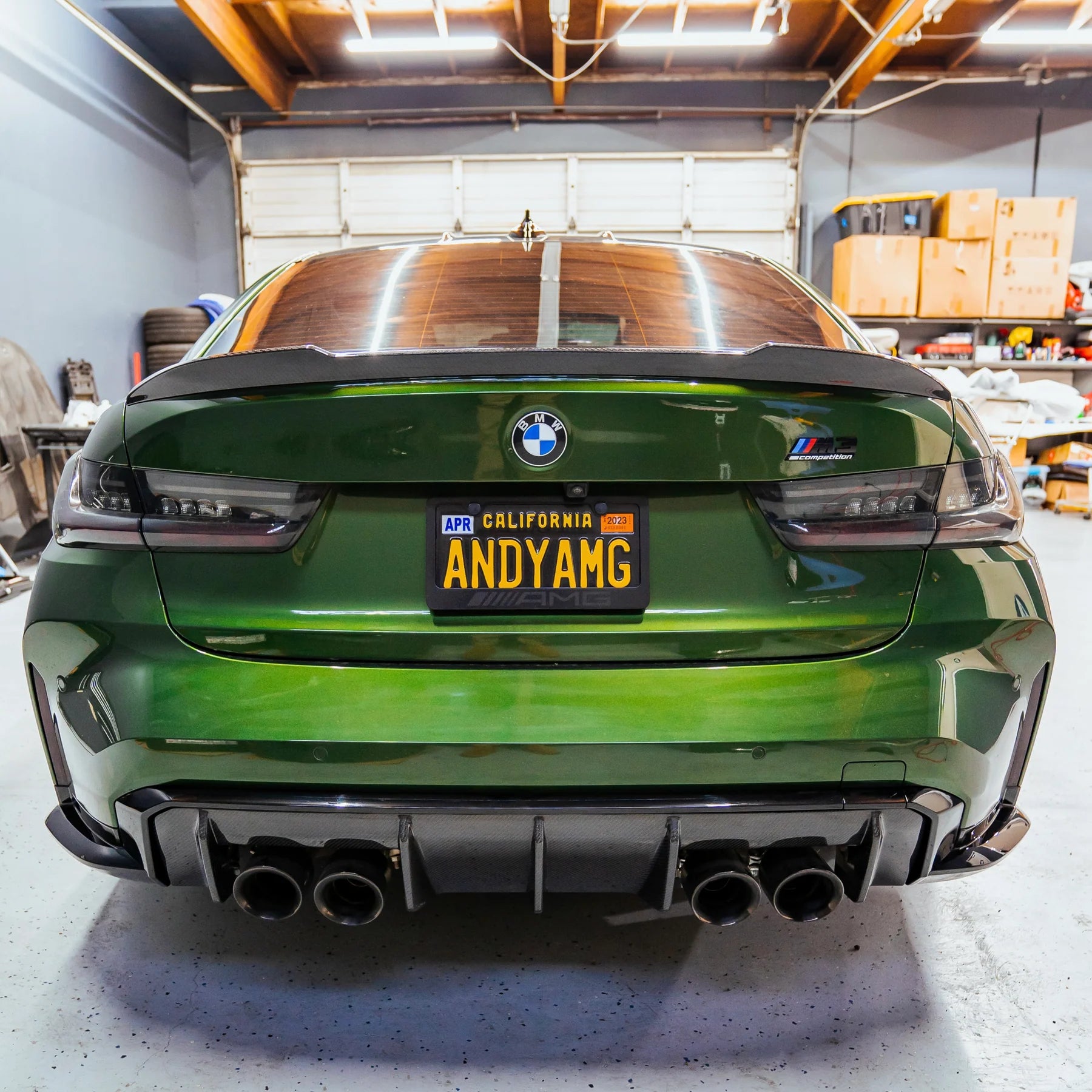 BMW Empero Designs Carbon Fiber CS Rear Spoiler for G80 M3 & G20