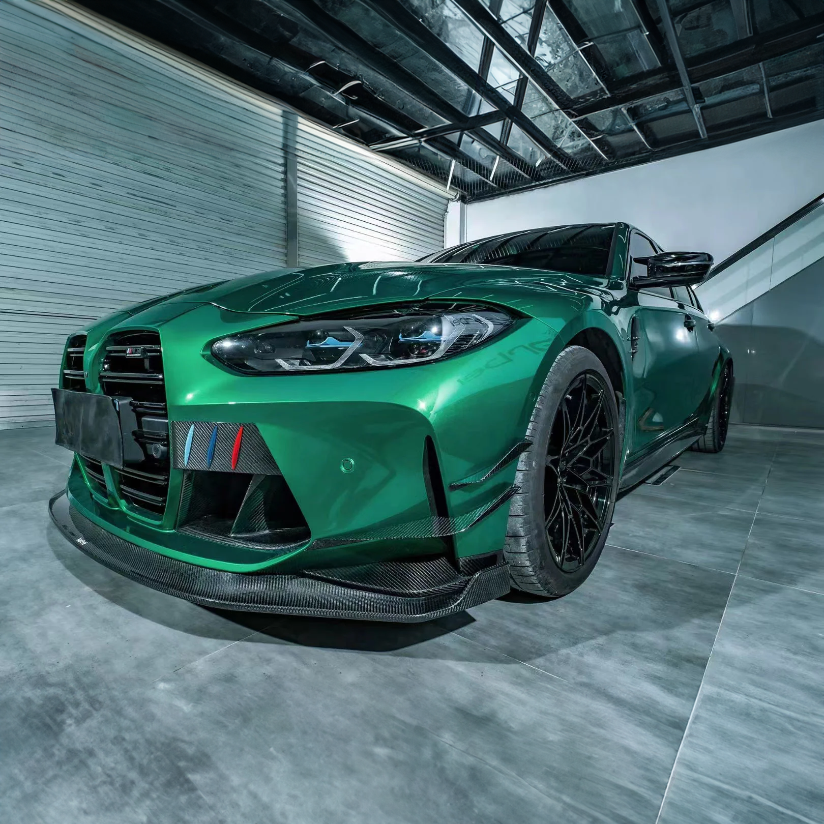 BMW Pre-Preg Carbon Fiber Karbel Style Front Canards for G80 M3 & G82 M4